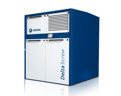 帶有皮帶驅動裝置的螺桿壓縮機